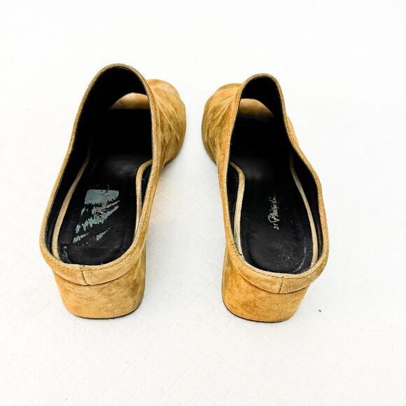 Phillip Lim 3.1 Suede Mule Tan Color Open Toe SHE6-T190CFU  Size 40 - Picture 3 of 6